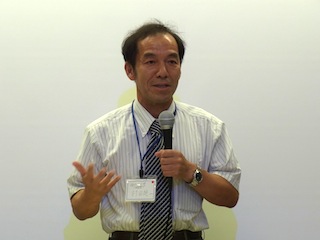 関西英語教育学会 2012年度（第17回）研究大会 新会長 村田純一氏（神戸市外国語大学）