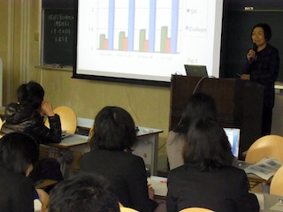 関西英語教育学会 KELES 第21回セミナー（京都・滋賀地区） 研究・実践発表 滝澤伊都子氏（元滋賀県立大津高等学校）