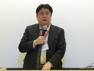 関西英語教育学会 2012年度（第17回）研究大会 事務局長・副会長 横川博一氏（神戸大学）